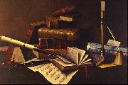 William Michael Harnett Music and Literature USA oil painting reproduction